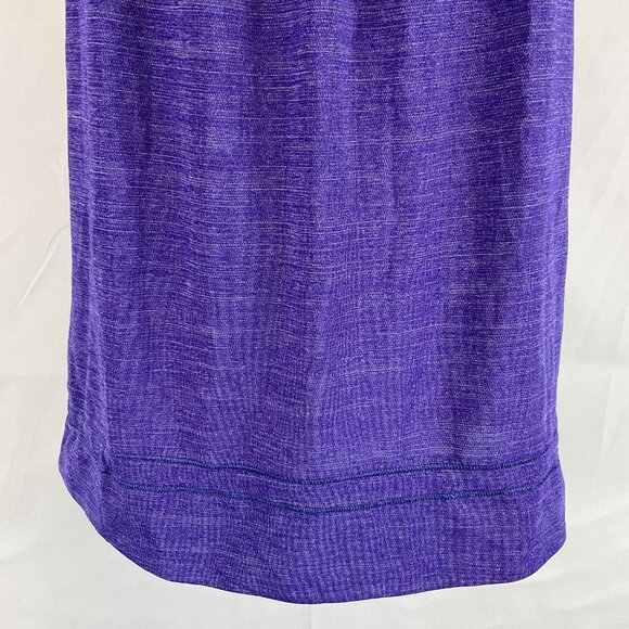 Lululemon Rest Less Tank 8 Heathered Wee Stripe Bruised Berry Purple - Picture 6 of 13